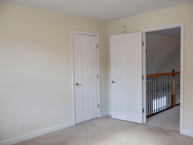 interior space with light carpet