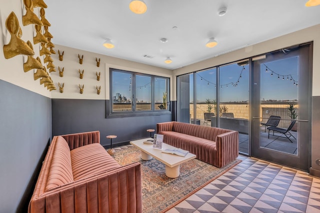 view of living room