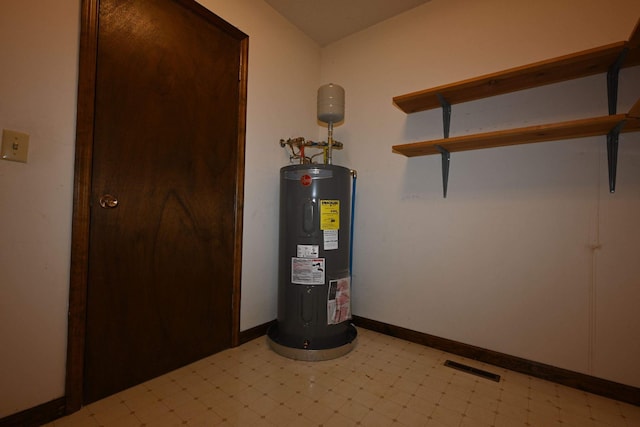 utilities featuring water heater