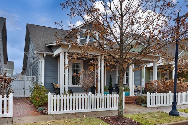 view of bungalow-style house