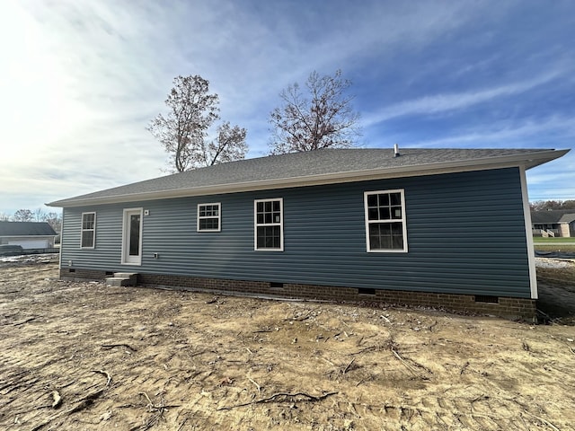 view of rear view of house