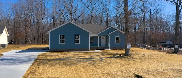 view of front of house