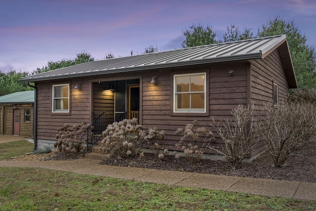 view of ranch-style house