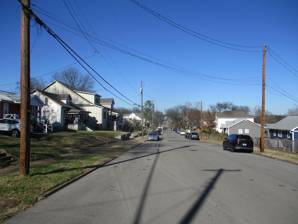 view of road