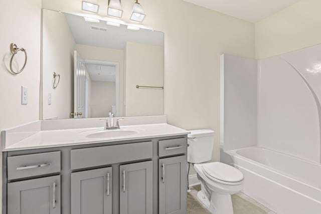1249 June Wilde Rdg, Spring Hill, TN 37174 - bathroom featuring tile patterned floors, vanity, and shower / tub combination