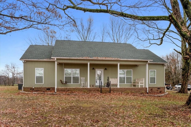 view of rear view of house