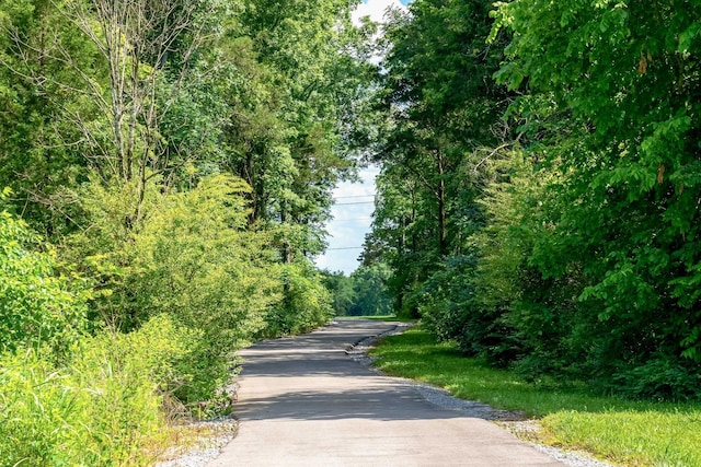 view of road