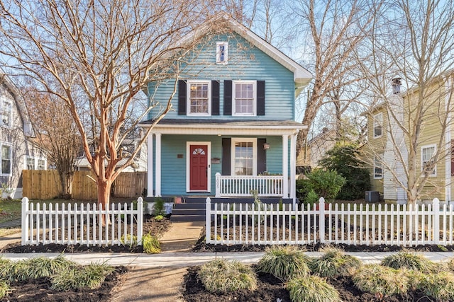 front of property with covered porch