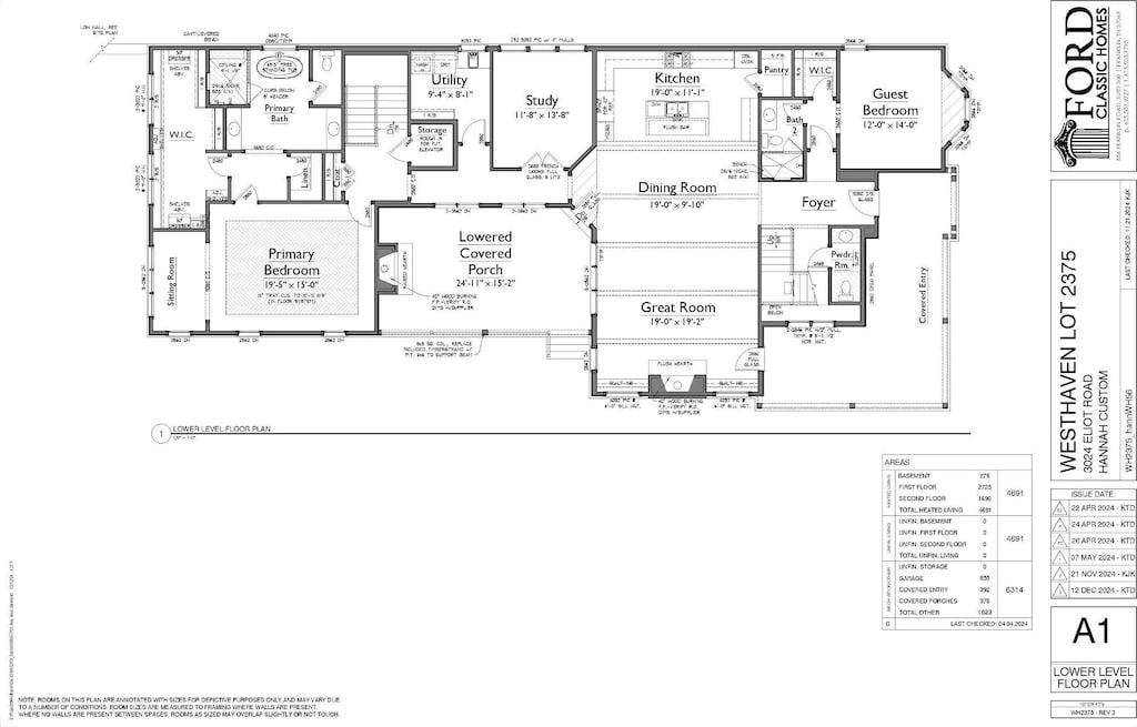 3024 Eliot Rd, Franklin, TN 37064 - view of floor plan / room layout