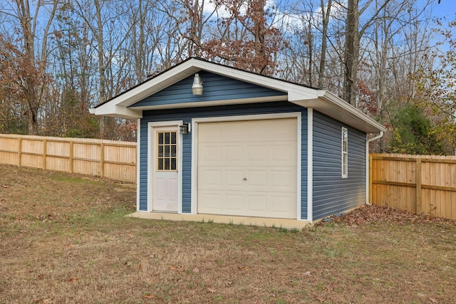 129 Dylark Dr, Waverly, TN 37185 - view of detached garage
