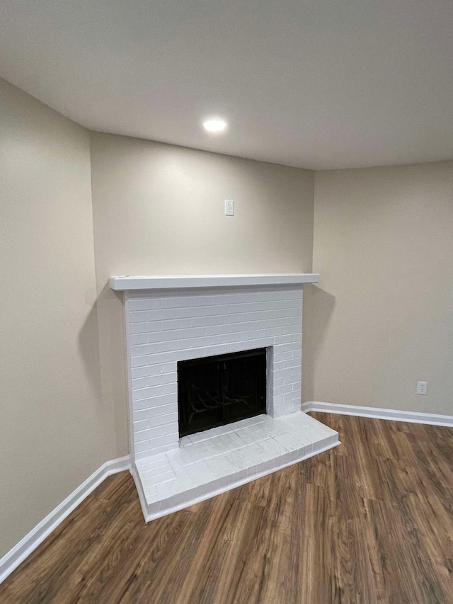 room details with hardwood / wood-style flooring