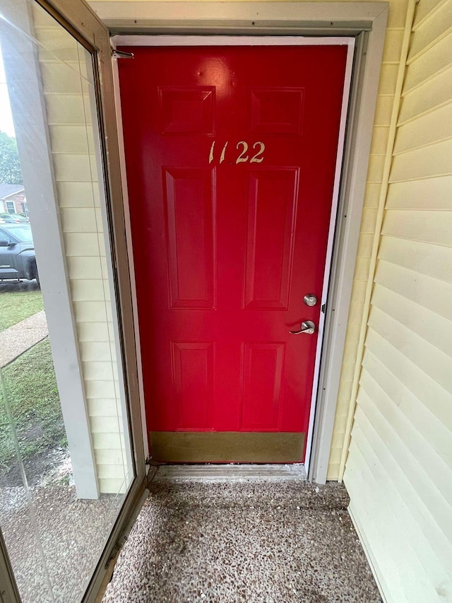 view of entrance to property