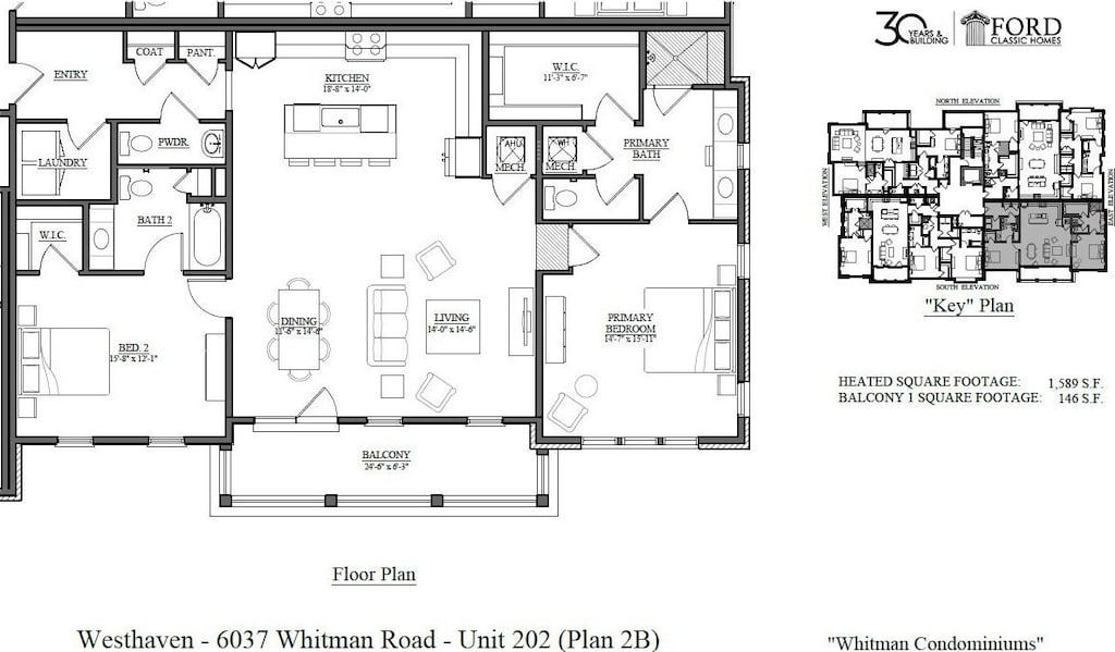 6037 Whitman Rd Unit 202, Franklin, TN 37064 - view of floor plan / room layout