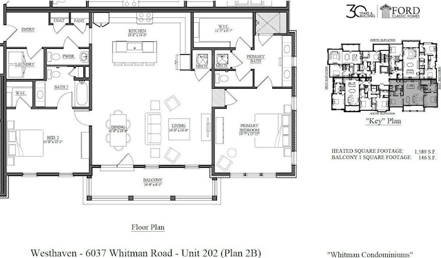 6037 Whitman Rd Unit 202, Franklin, TN 37064 - view of floor plan / room layout