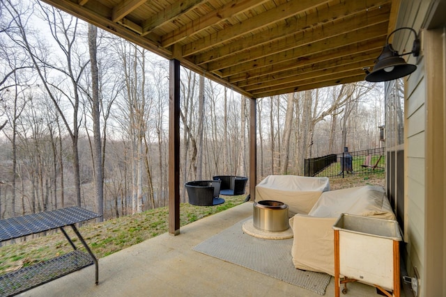 view of patio / terrace