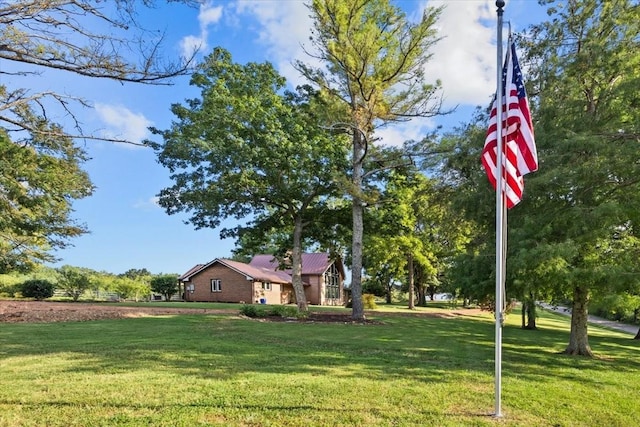 view of yard