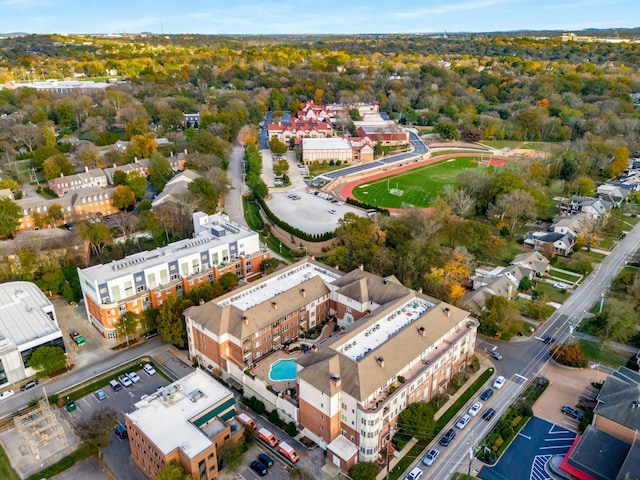 aerial view