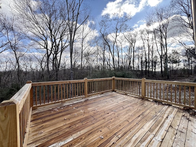 view of deck