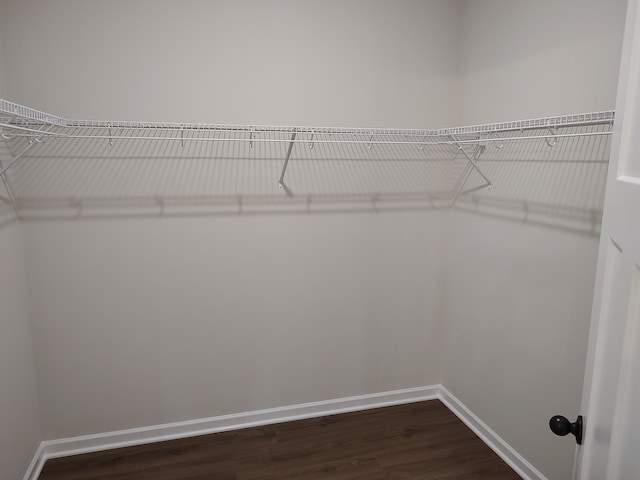 5058 Blue Springs Rd, Smithville, TN 37166 - spacious closet featuring dark wood-style flooring