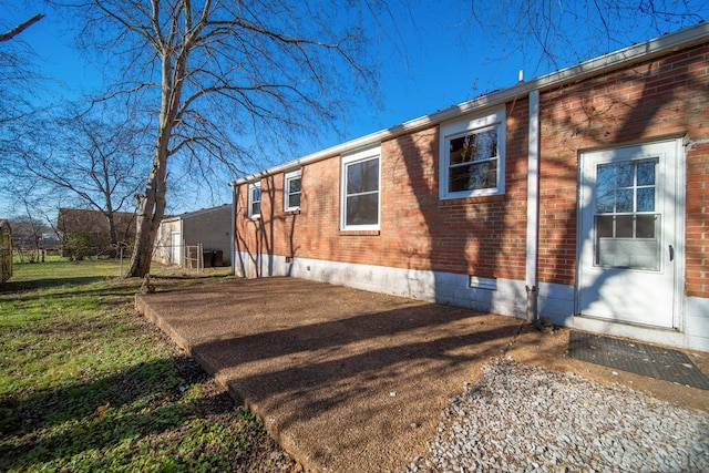 view of rear view of property