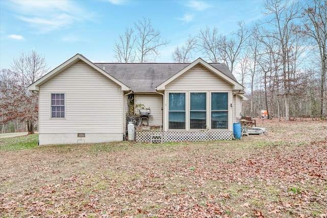 view of back of house