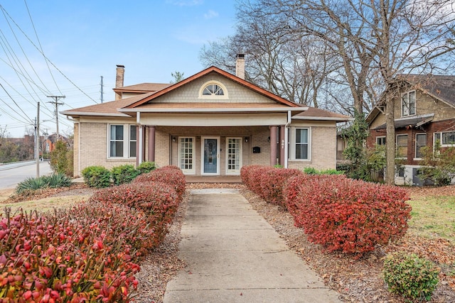 bungalow with a porch