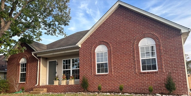 view of home's exterior