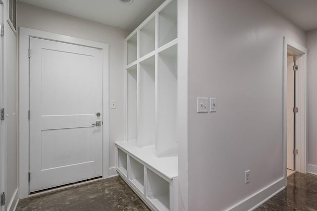 view of mudroom