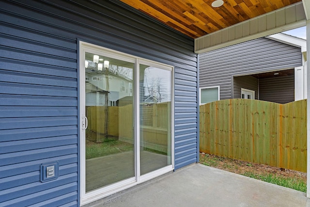 view of patio / terrace