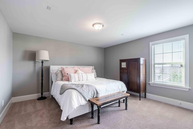 bedroom featuring carpet floors