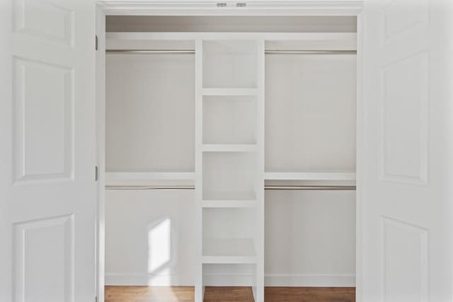 view of closet