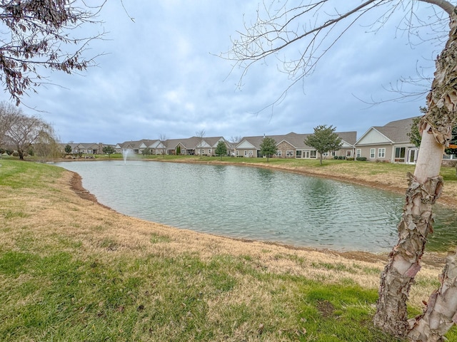 property view of water