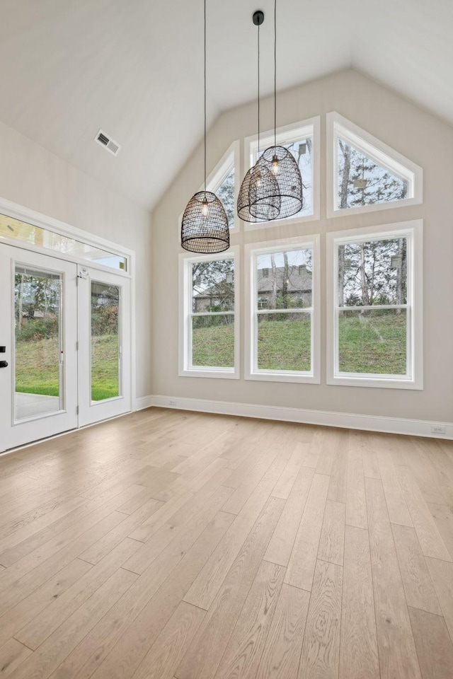 517 Matthew Miller Dr, Smyrna, TN 37167 - unfurnished sunroom with vaulted ceiling