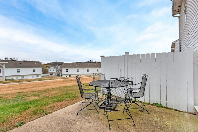 view of patio / terrace