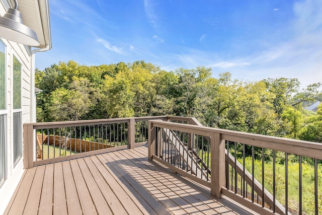 view of deck