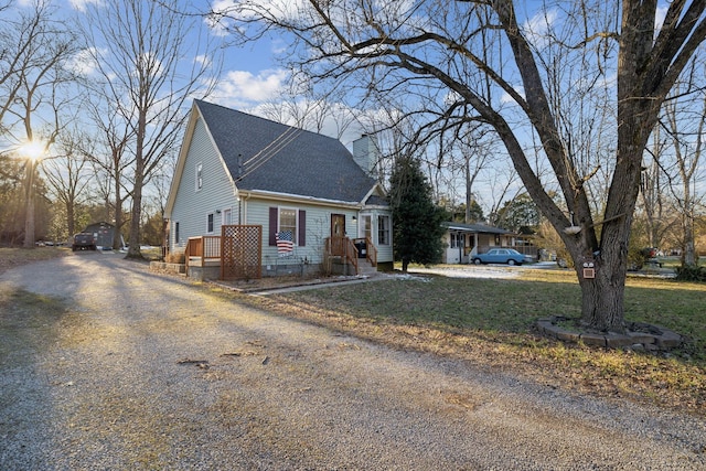 view of front of house