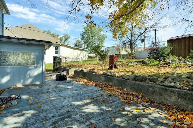 view of deck