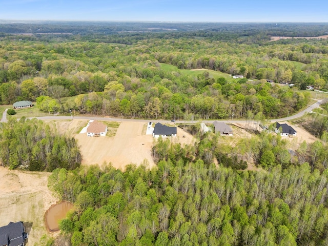 1049 Gholson Rd, Clarksville, TN 37043 - aerial view featuring a view of trees