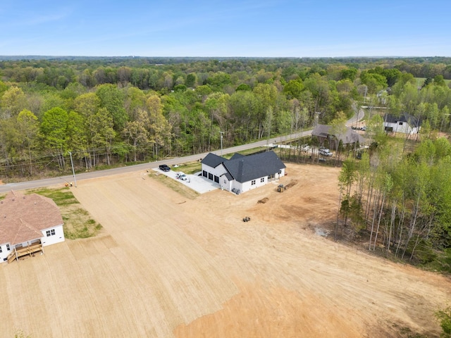 1049 Gholson Rd, Clarksville, TN 37043 - aerial view featuring a wooded view
