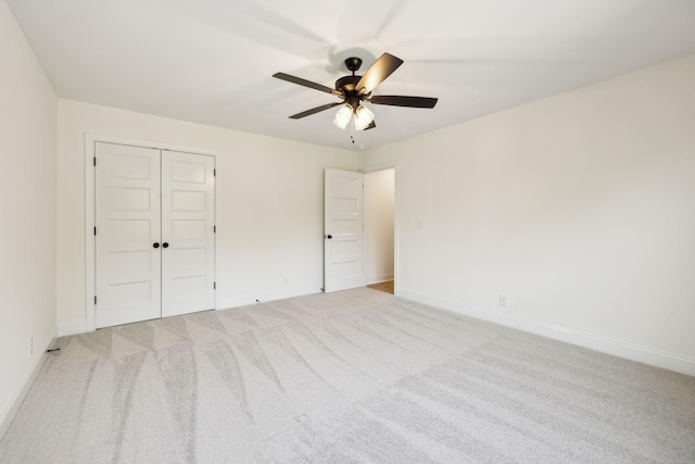 1049 Gholson Rd, Clarksville, TN 37043 - unfurnished bedroom with carpet, a closet, and baseboards