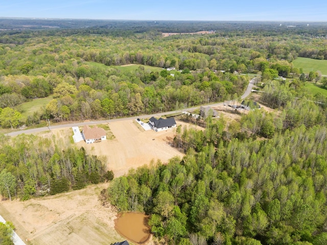 1049 Gholson Rd, Clarksville, TN 37043 - drone / aerial view with a forest view