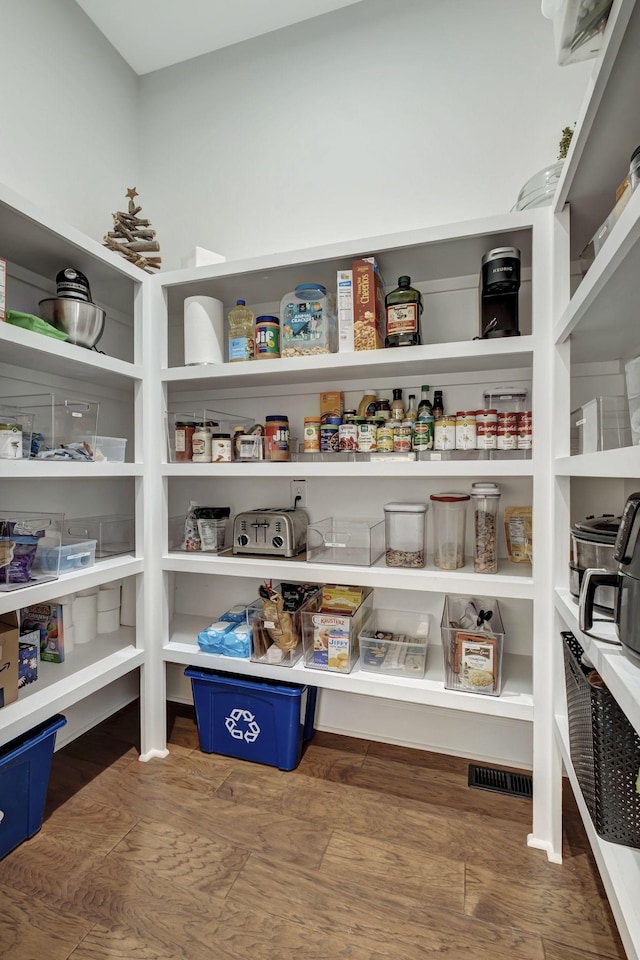 view of pantry