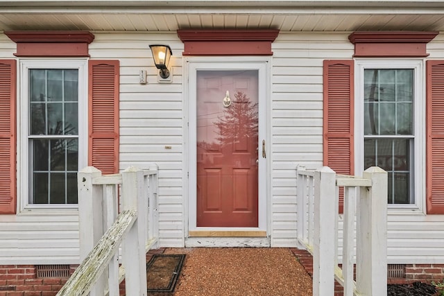 view of property entrance