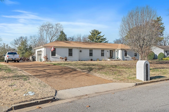 view of ranch-style home