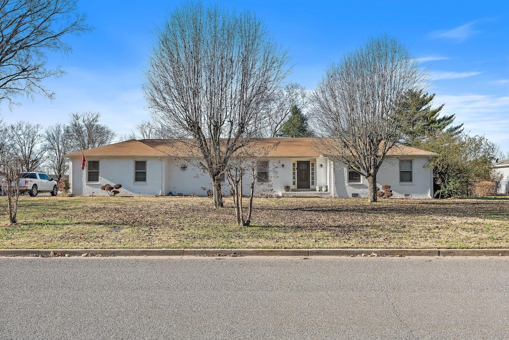 view of ranch-style house