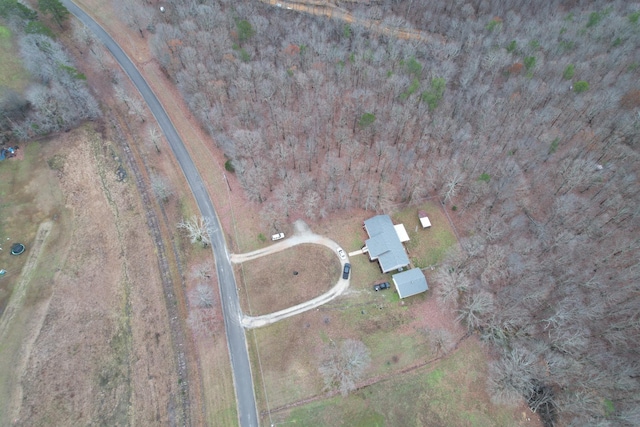 173 Twin Oaks Dr, Hohenwald, TN 38462 - aerial overview of property's location