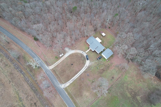 173 Twin Oaks Dr, Hohenwald, TN 38462 - aerial view of property and surrounding area