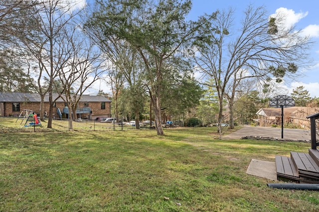 view of yard