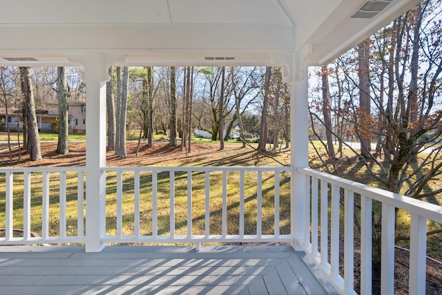 view of deck