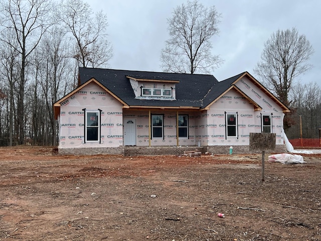 view of property under construction